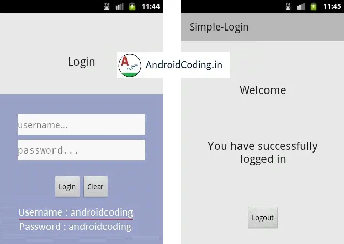 login