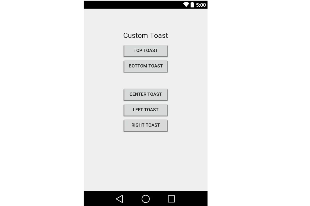 Android Custom Toast