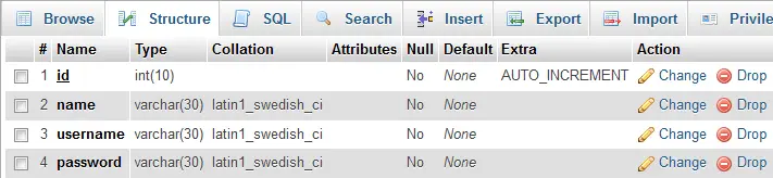Android Login and Registration MySQL 