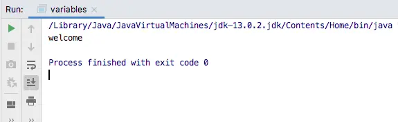 Java Variables