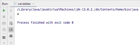Java Variables
