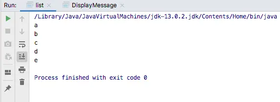 Java Static List