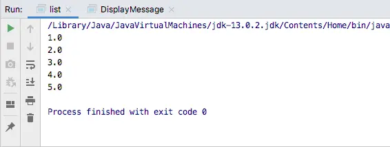 Java Static List