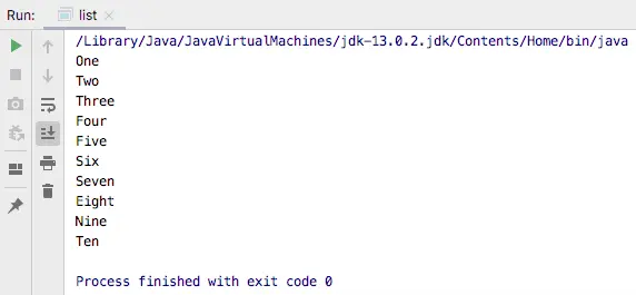 Java Dynamic List