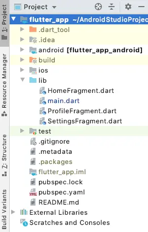 Flutter Navigation Drawer