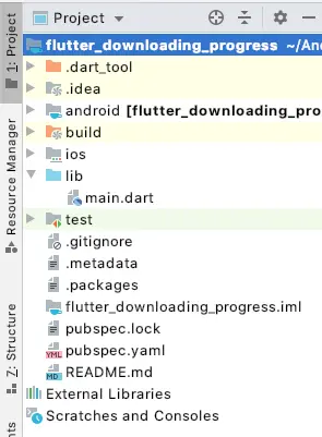 flutter download progress
