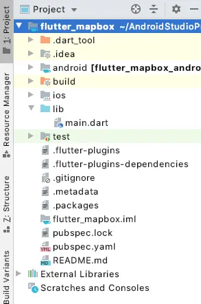 flutter map box