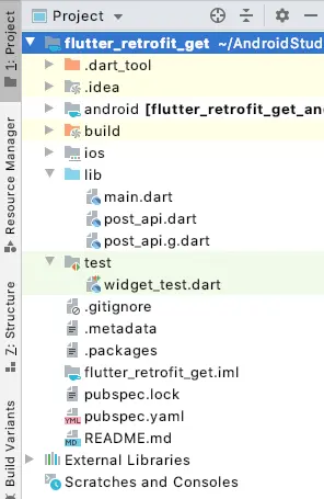 flutter retrofit GET