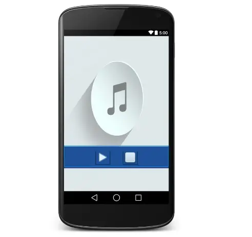 android play audio
