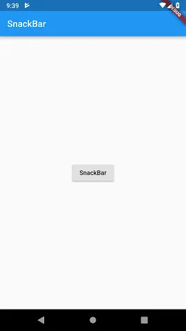 flutter tutorial on snackbar